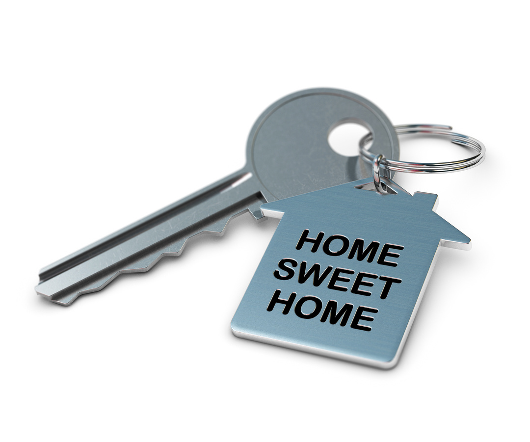 keyring home sweet